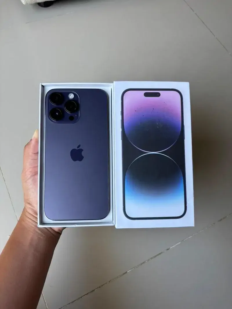 iPhone 14 Pro Max Deep Purple 128GB inter - Electronics in Bali