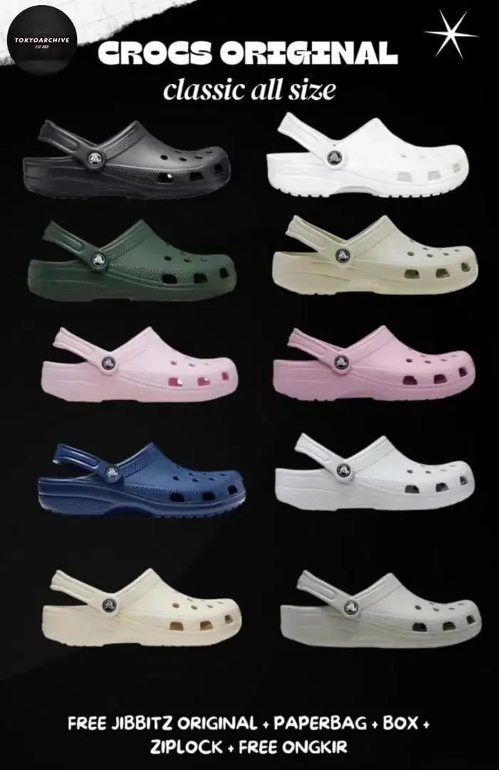 Crocs All Model Original - Fashion in Bali
