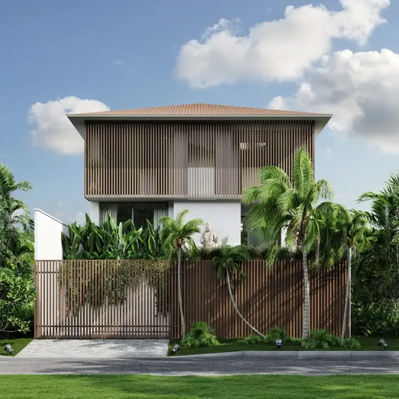 Dijual Villa dengan View Dreamland Beach di Pecatu Graha Complex - Real Estate in Bali