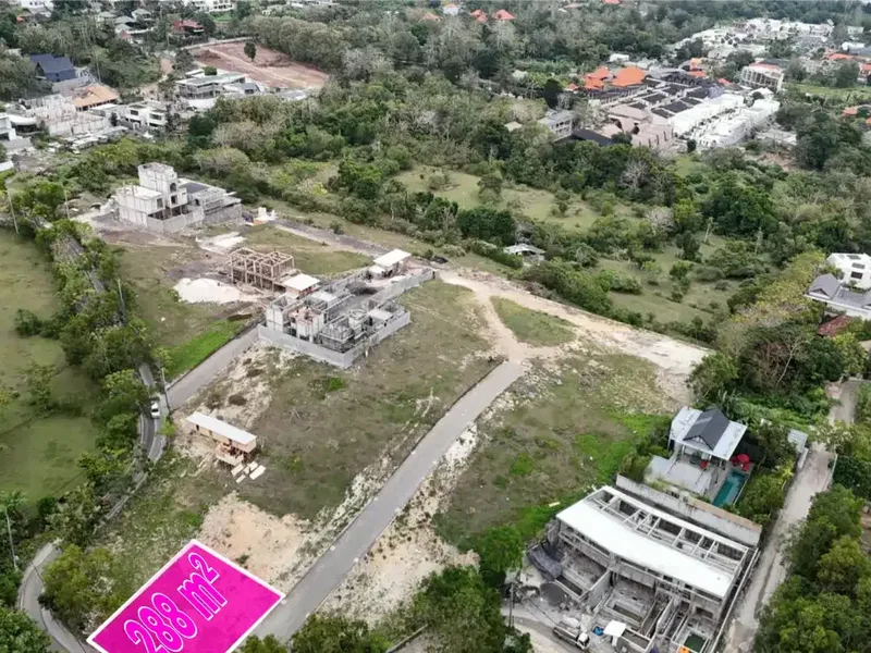 Tanah Plot Kecil Hook Cemongkak Pecatu Bali - Real Estate in Bali