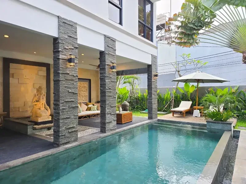 Rare Investment Gem in Berawa Stylish Modern Villa with Steady Monthly Income! - Real Estate in Bali