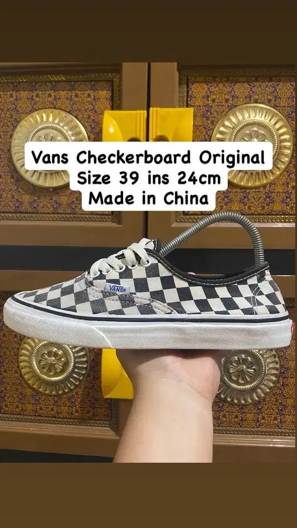 Vans Authentic Checkerboard size 39 - Fashion in Bali