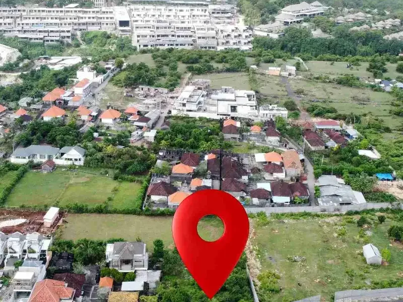 Tanah Komersil 600m² Jalan Utama Ungasan Dekat Pantai Melasti - Bali in Bali