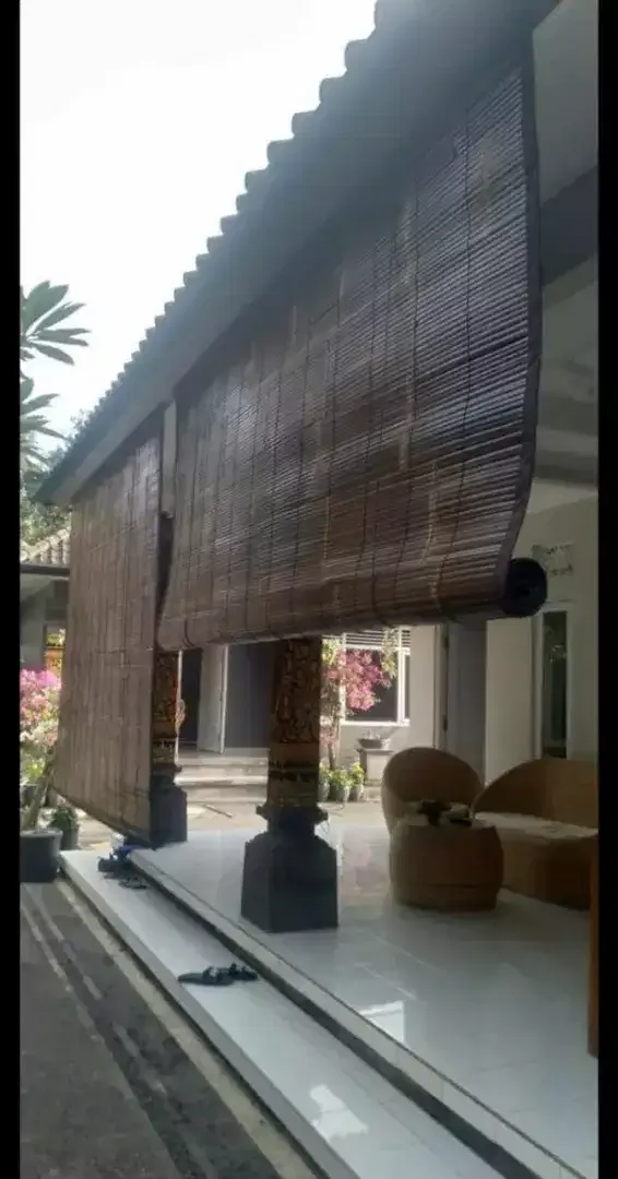 Jual krey/tirai bambu hitam - Home & Garden in Bali
