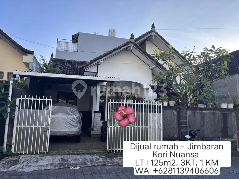 Dijual Rumah - Kori Nuansa Jimbaran, 3 Kamar Tidur - Real Estate in Bali