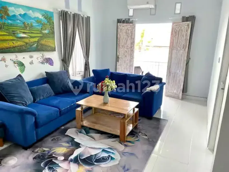 Rumah Sewa Fully Furnished 4 KT Lokasi Dekat Canggu - Real Estate in Bali