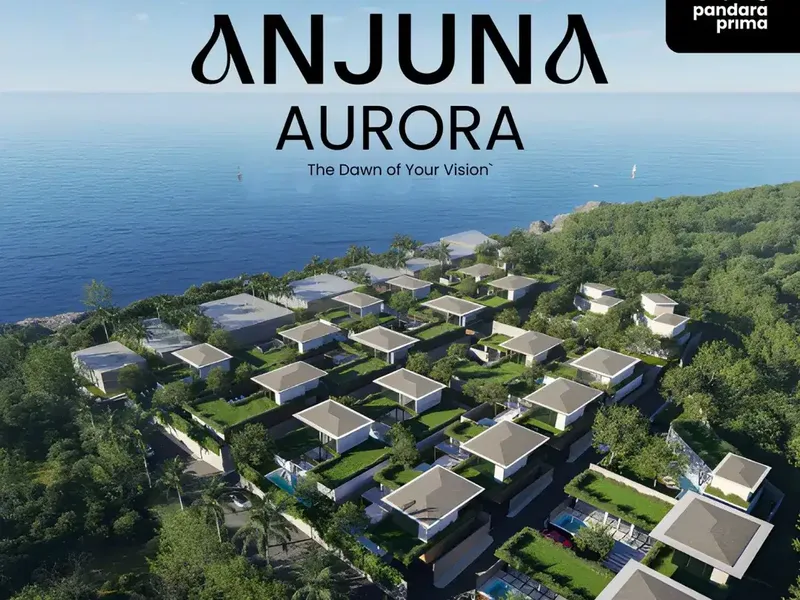 Luxury Aurora Villa with Cliffside View of Thomas Beach Uluwatu - Real Estate in Bali