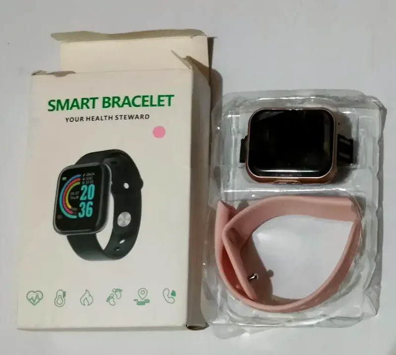smart watch hitam dan ungu - Electronics in Bali