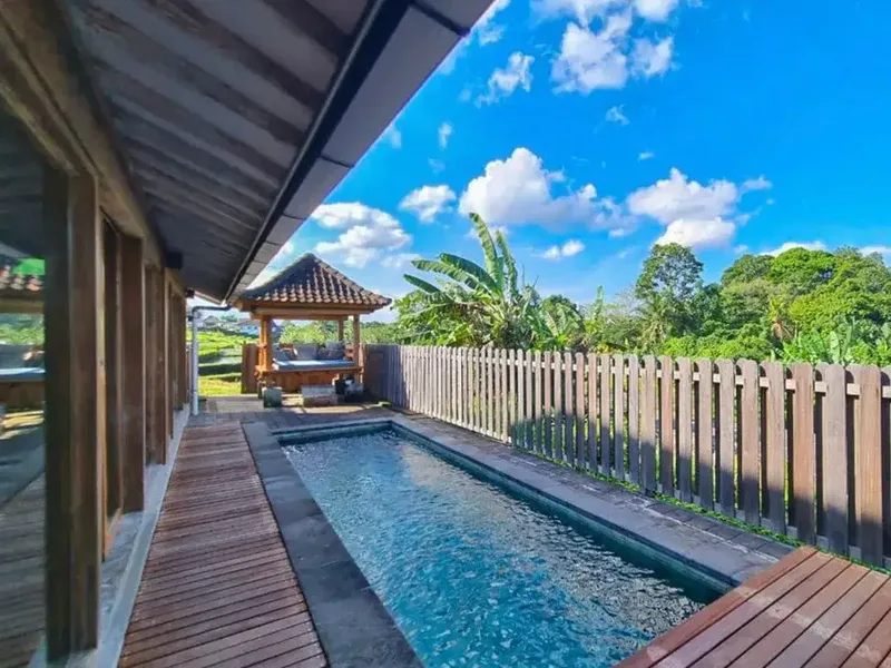 THIS IS A GOOD DEAL FOR 2BDR VILLA FOR 16 YEARS LEASE. @NYANYI - SHORT DRIVE FROM CANGGU - Bali in Bali
