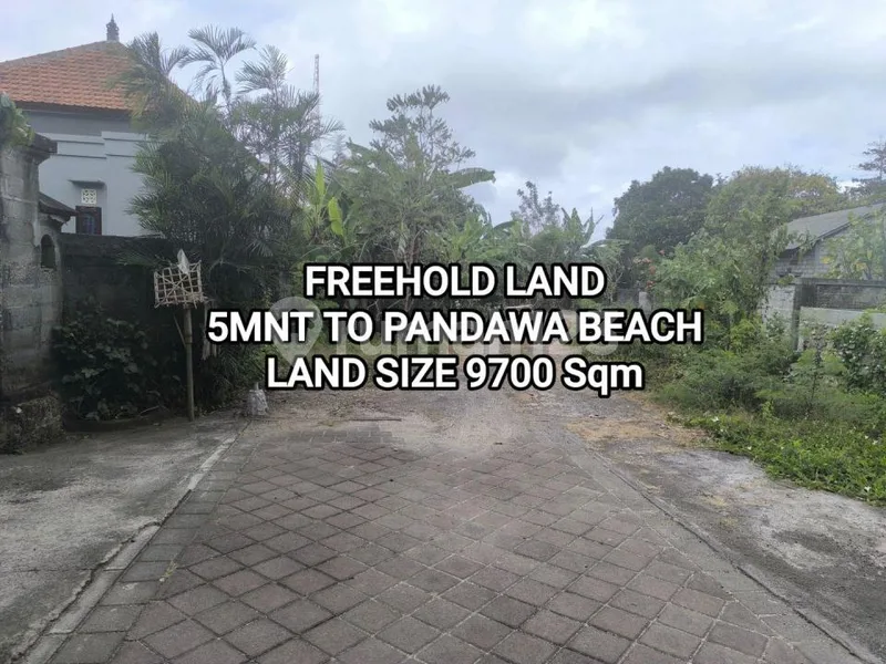 Tanah Luasan Besar 5 Menit Dari Pantai Pandawa Badung Bali - Bali in Bali