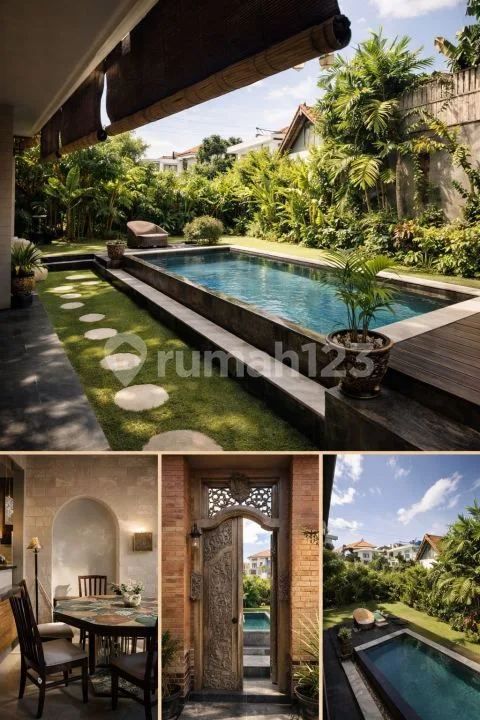 Villa Modern dengan Pemandangan Sawah di Canggu - Real Estate in Bali