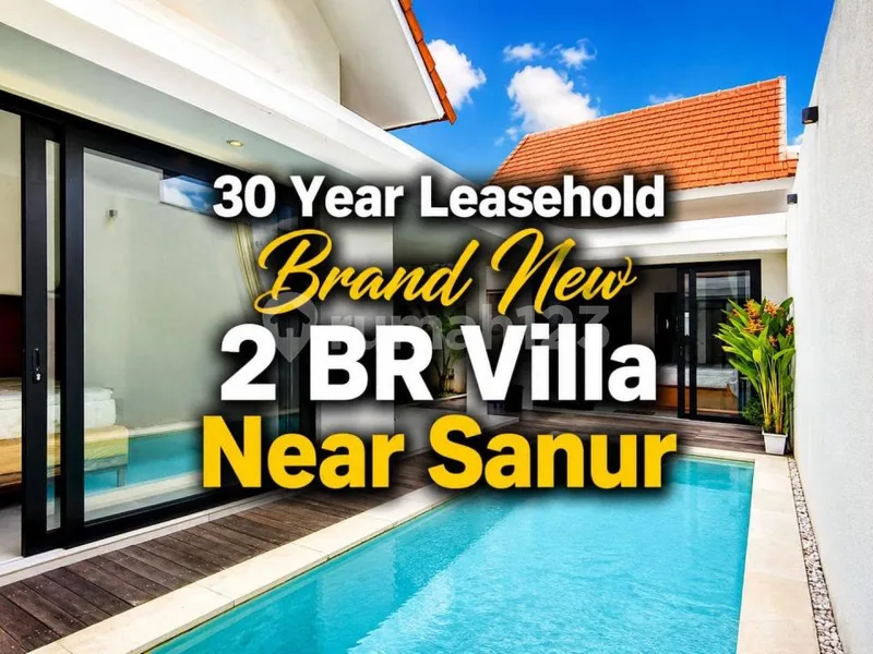 Leasehold Brand New 2Br Villa Dekat Sanur Bali - Bali in Bali