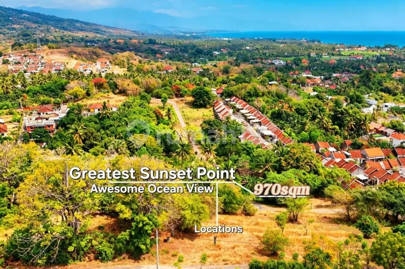 Premium Ocean View Of Sunset Point For Sale In Lovina North Bali - Real Estate in Bali