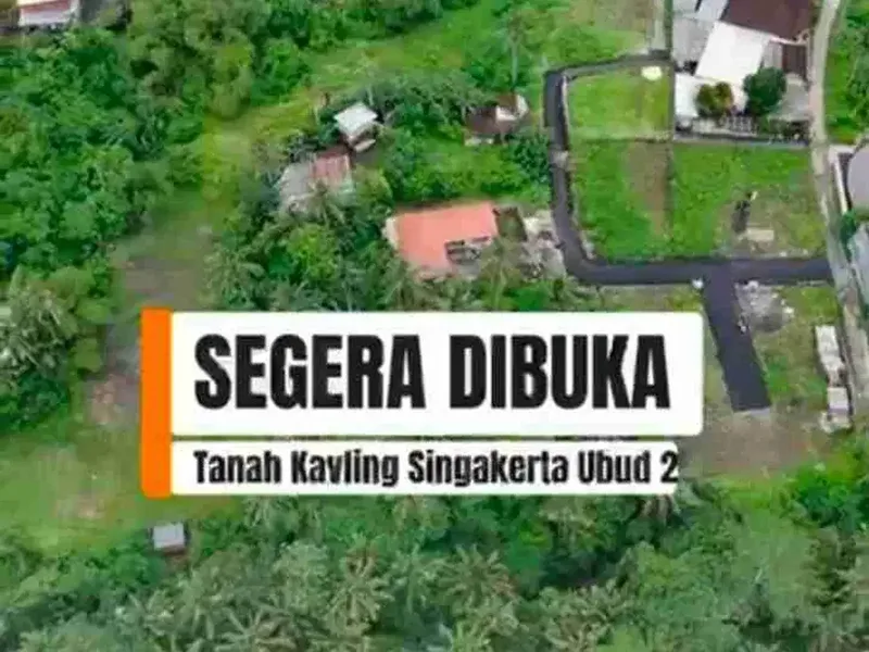 Kavling Strategis Kawasan Villa Mewah Ubud - Real Estate in Bali