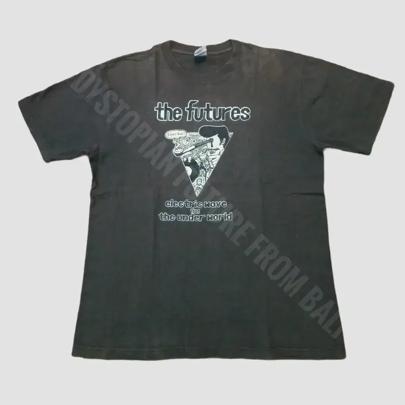 Rare Vintage Tshirt Band The Futures Electric Wave From The Underworld - Fashion in Bali