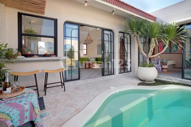 For Rent Villa With Stunning Rice Field Views In Buduk, Canggu - Real Estate in Bali