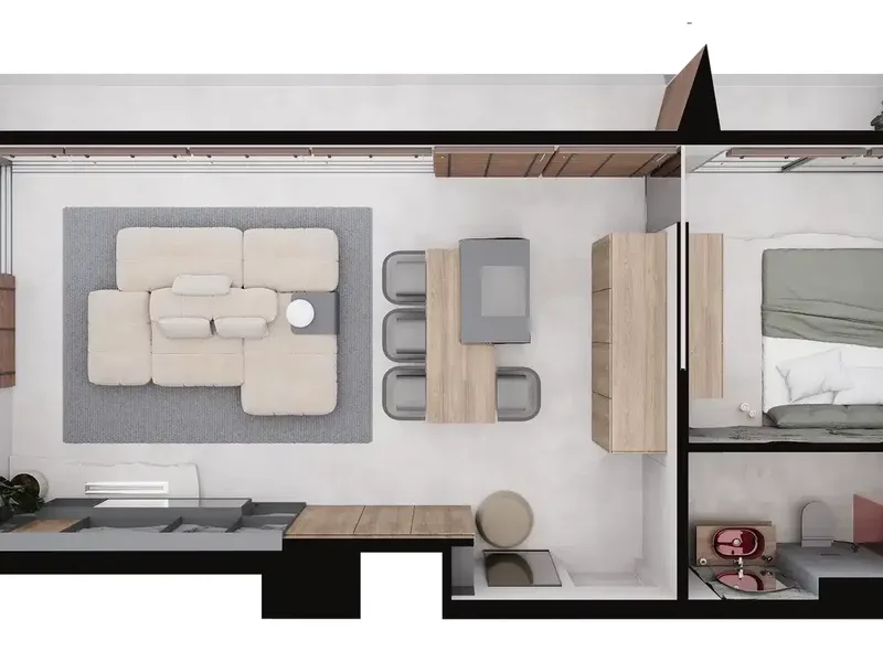 Apartement luxe one bedroom near Seseh Beach - Real Estate in Bali