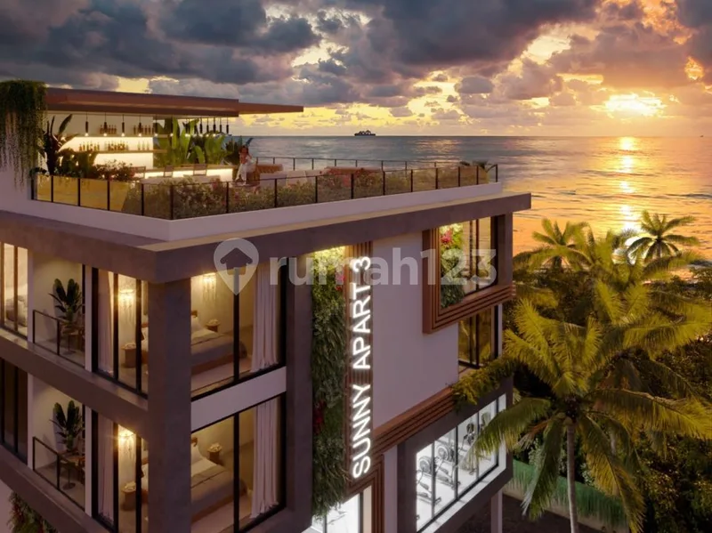 Apartemen Ocean View 1 Menit Dari Pantai Batu Bolong di Jantung Kota Canggu - Real Estate in Bali