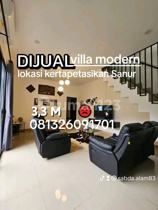 Dijual Villa Modern.sanur - Real Estate in Bali