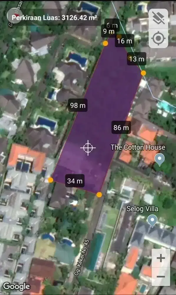 DIJUAL CEPAT TANAH SIAP BANGUN AREA PETITENGET - Bali in Bali