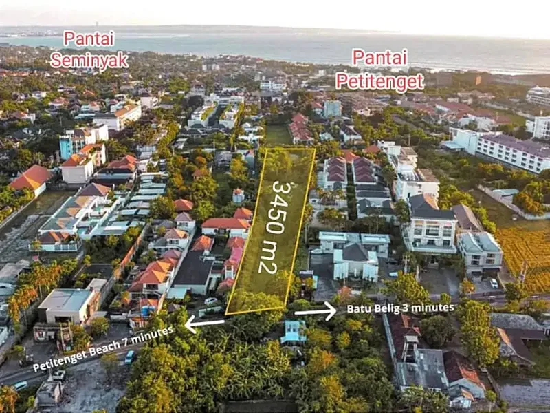 Tanah batubelig kerobokan - Real Estate in Bali
