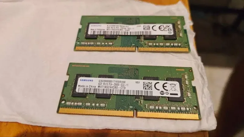 Samsung 4GB RAM SODIMM 3200Mhz dan 2666Mhz laptop memory - Electronics in Bali