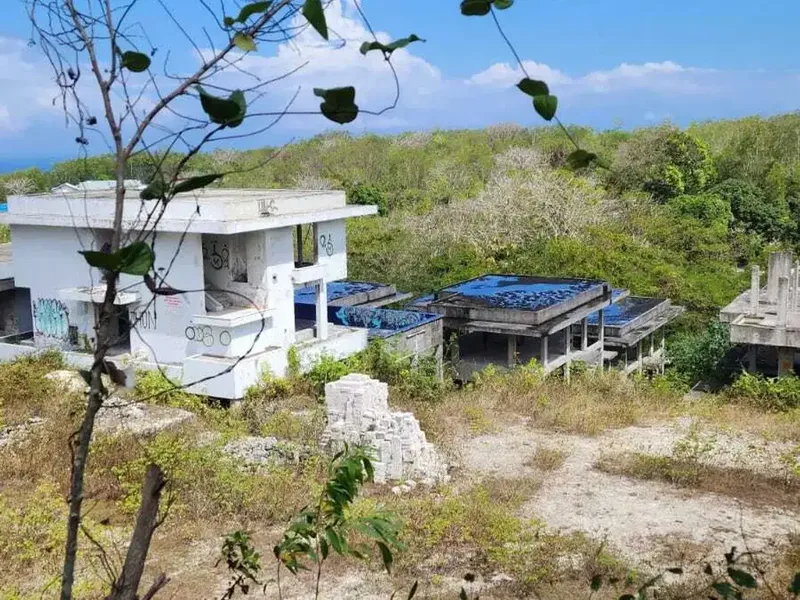 Turun Harga! Tanah Bonus Villa Mangkrak Ocean View di Belimbingsari Balangan - Bali in Bali