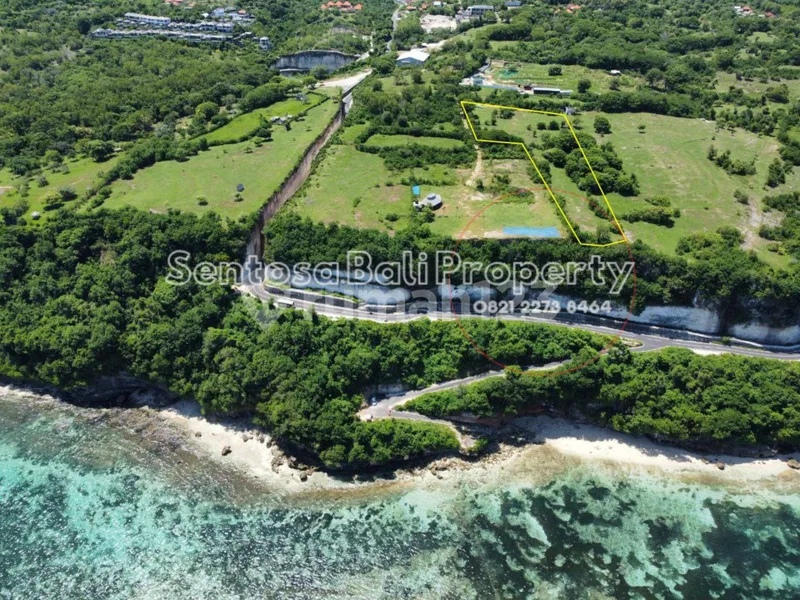 Tanah 9300m² Tepi Tebing View Laut di Kutuh Ungasan - Bali in Bali