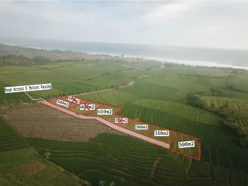 Kavling jalan kaki ke pantai Pasut Tabanan - Bali in Bali