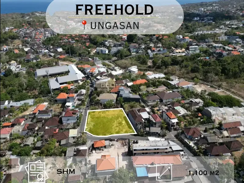 Corner Land For Sale – Langui Kauh, Ungasan Bali - Bali in Bali