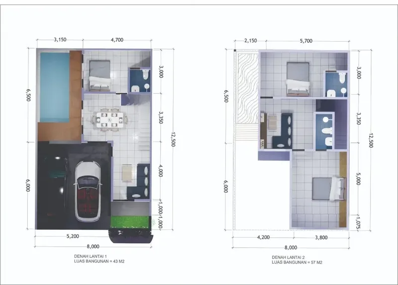 Dijual Cluster Daerah kampial Nusa Dua Harga Dari 1,5 Man - Real Estate in Bali