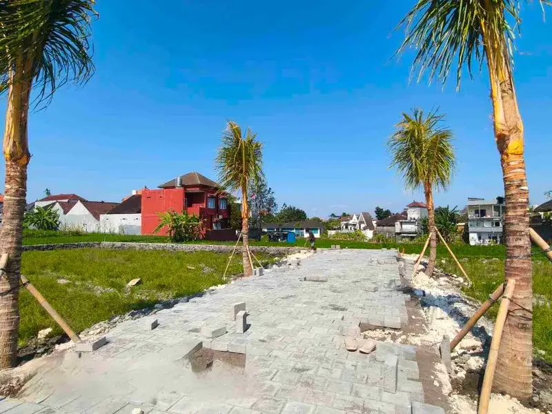 Di jual tanah kaplingan aspek perumahan di buduk dengan view sawah dan tidak jauh ke arah Canggu - Real Estate in Bali