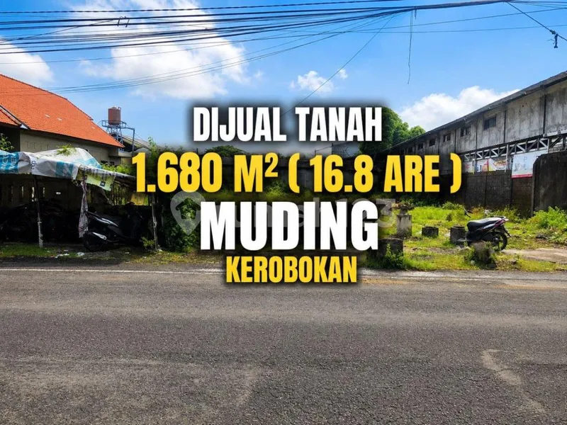Tanah Strategis 1.680 M2 di Muding Kerobokan Badung - Real Estate in Bali