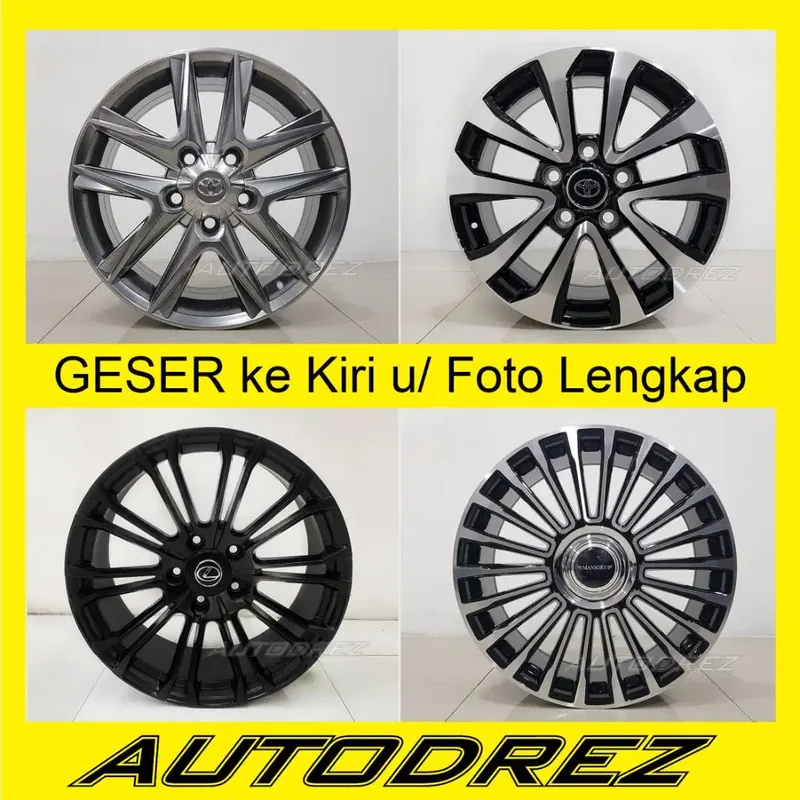 Velg Land Cruiser Landcruiser Lexus Cygnus Ring 20 22 R20 R22 5x150 D - Vehicles in Bali