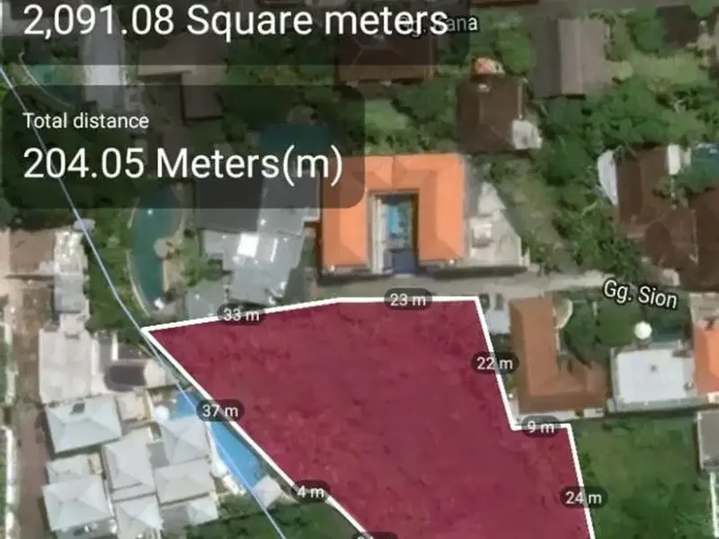 Land for rent in Jl Tegalsari, Berawa, Canggu - Real Estate in Bali