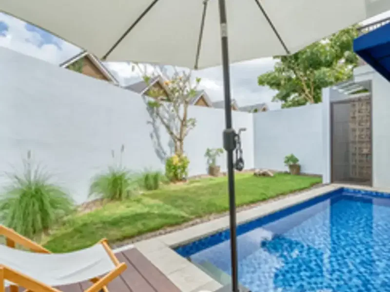 FOR RENT HUNIAN FURNIHSED PRIVAT POOL KAWASAN CLUSTER JIMBARAN - Real Estate in Bali