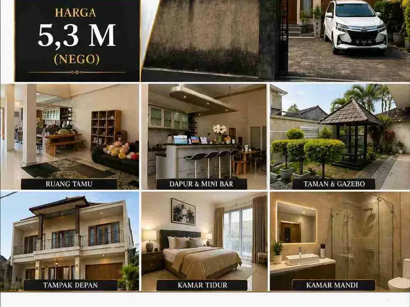 Rumah luas di jantung Kota Denpasar Selatan - Real Estate in Bali