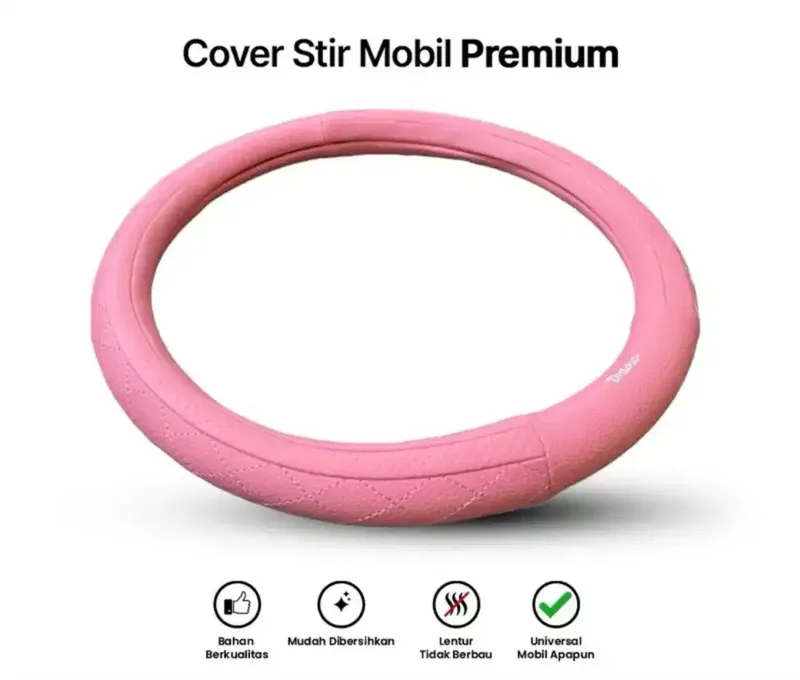 DiJual Cover Stir Mobil Universal Pink - Bali in Bali