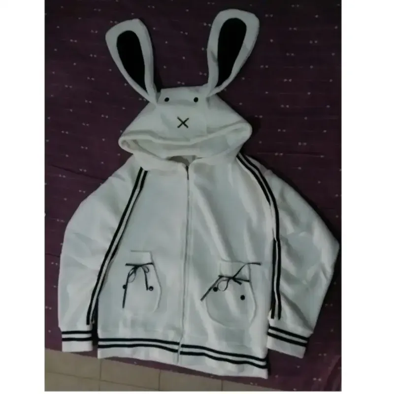 Jaket Hoodie Kuping Kelinci - Fashion in Bali