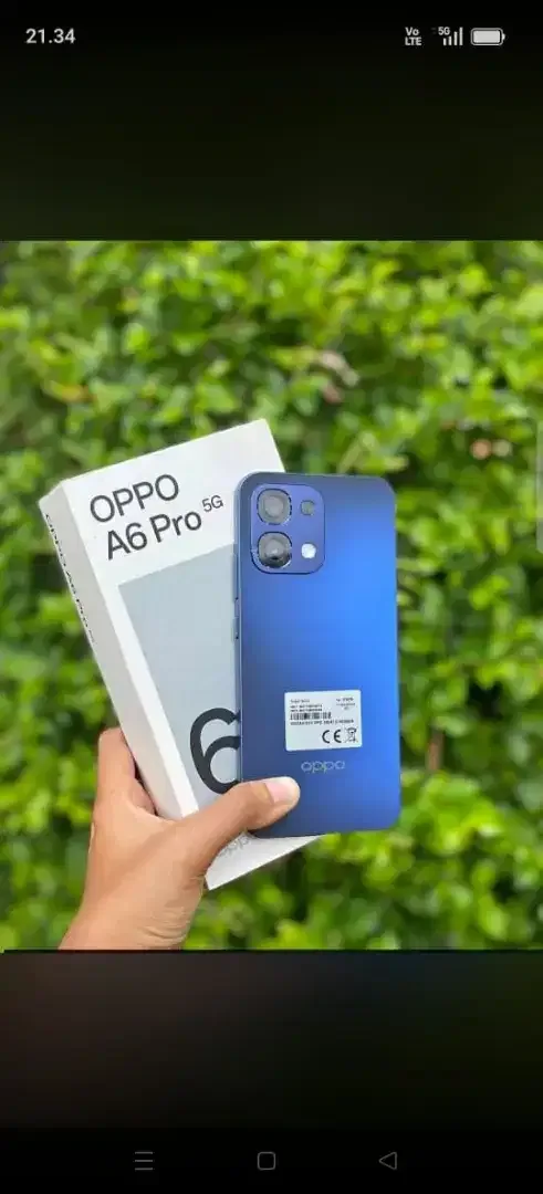 Oppo A6 Pro 5G 16/256 ori Fullset - Electronics in Bali