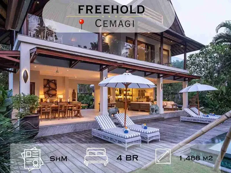 Exclusive Freehold Villa in Cemagi Bali - Real Estate in Bali