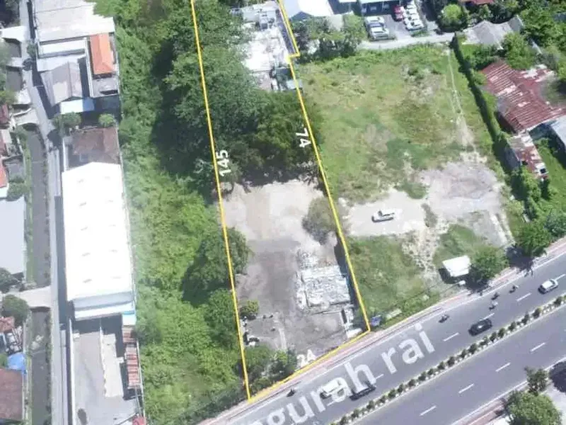 TANAH STRATEGIS DAN PRIME DI JALAN UTAMA BYPASS PEMOGAN DENPSAR - Real Estate in Bali