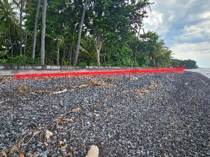 dijual murah tanah pinggir pantai  dekat airport yang akan di bangun - Real Estate in Bali