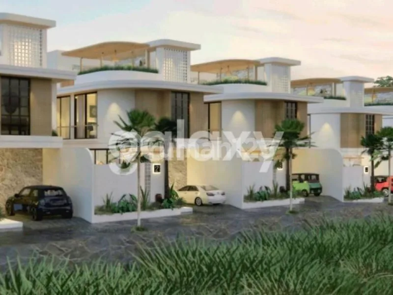 Villa Modern Tropical In Balangan Badung, Bali - Real Estate in Bali