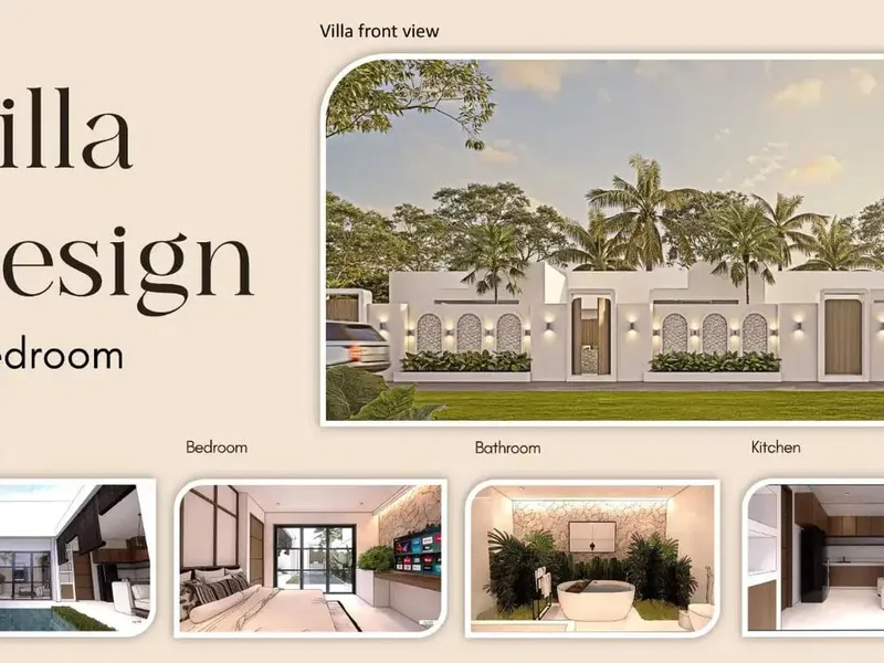 Villa Bali dekat pantai private pool bisa KPR harga 1M tanah 1 are 1Bed Hingga 3Bed - Bali in Bali