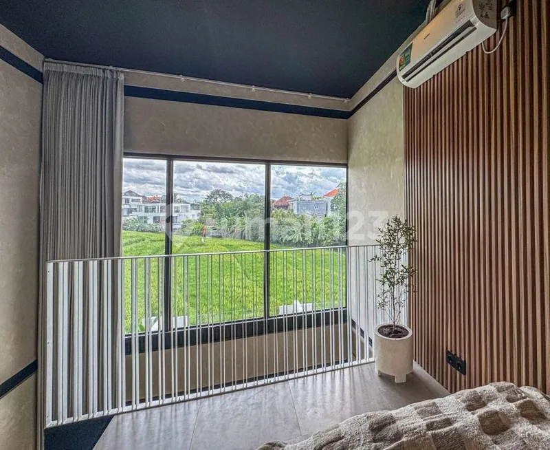 Apartemen Private Pool Dengan View Sawah di Canggu Interior (Babakan) Lease 26 Years + 15 Years Extension cocok untuk new couple of foreigner - Real Estate in Bali