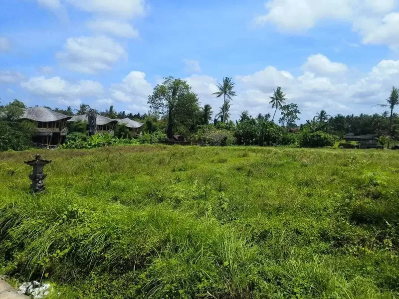 Tanah 870m2 Lingkungan Villa Mewah di Kemenuh Ubud Gianyar - Real Estate in Bali