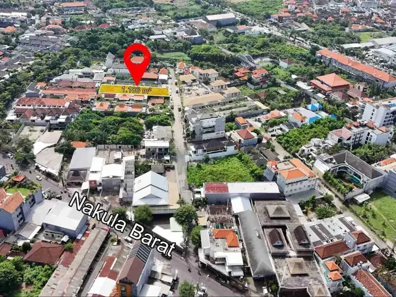 Tanah Sri Rejeki Sunset Road Legian Kuta Bali - Real Estate in Bali
