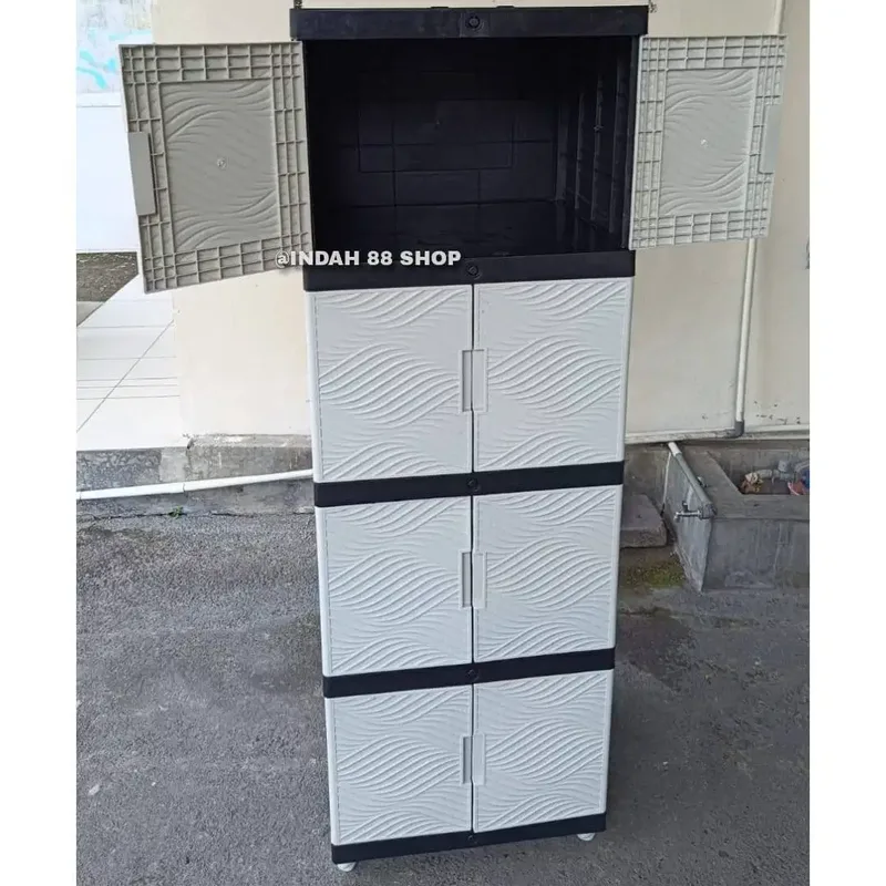 Lemari Pakaian Plastik 2 Pintu / Lemari Baju Serbaguna - Home & Garden in Bali