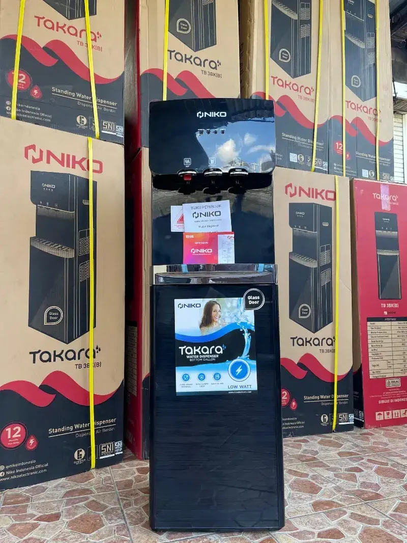 Baru NIKO TAKARA water dispenser 3 in 1 galon bawah garansi RESMI - Home & Garden in Bali